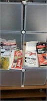 Box of assorted vacuum bags and belts