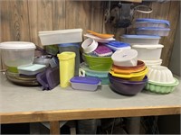 Lot of Tupperware. & other Plastic Storage