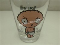 Lot of 72 Family Guy "Stewie" Shot Glasses