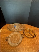 Assortment Of Glass Serving Dishes