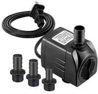 Submersible Water Pump 400GPH Ultra Quiet