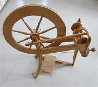Working Spinning Wheel - 33"h x 28"l
