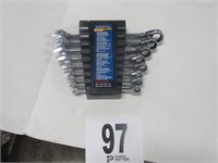 (8) Piece Ratcheting Wrench Set SAE