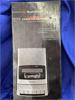 NIB Radio Shack Cassette Recorder NEW