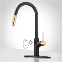 Achelous Touchless Faucet  Black/Gold  Sensor