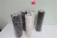 5 Rolls Of Plastic Shrink Wrap