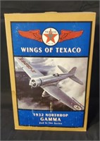 Ertl Wings Of Texaco Diecast Metal Coin Bank