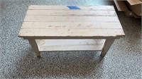 Rustic table -34? L x 16? W x 18.5? H