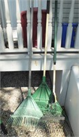 YARD RAKES (3)