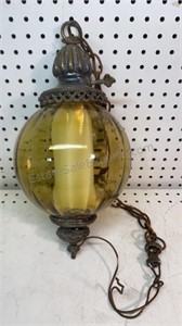 Vintage Swag Lamp Aprox 7 inch Globe