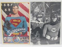 Batman (1966)/Superman (1978) Posters