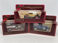X3 Model Cars 1:47 of Yesteryear including 1918