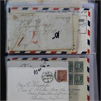 Worldwide Stamps 40+ Covers mostly early to mid 19