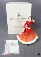 Royal Dalton Porcelain "Winter Fun" Figurine