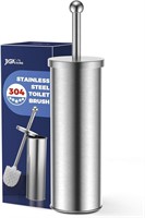 JIGA Toilet Brush and Holder, Stainless Steel