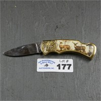 Franklin Mint Whitetail Deer Collector's Knife