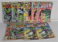 12 Incredible Hulk Comics #237-42, 244-45