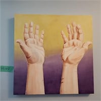 M102 Custom Painting of Hands Julie Drew