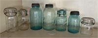 Lot of Vintage Atlas and Ball Jars