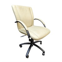 CAYMAN CONFERENCE CHAIR.SANDSTONE LEATHER