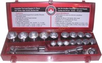 Canadian Tool 3/4-Inch Drive 21 Piece Set