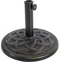 21LB Umbrella Base; Bronze