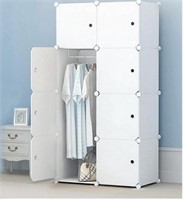 ($79) 8 Cube DIY Portable Wardrobe Closet