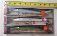 3 Rapala Fishing Lures SL-20- new in pkgs.