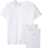 Crew Neck Cotton Short Sleeve T-Shirt, 3-Pack, M