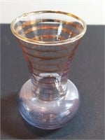 Small Bartlett Collins Gilded Iridescent Vase