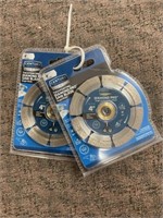 4" Diamond Pro Saw Blade x 2 Pcs