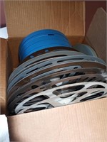 9" to 15" Box Of Large Film Reels