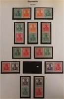 GERMANY BOOKLET & COIL COLLECTION MINT F-VF H/NH