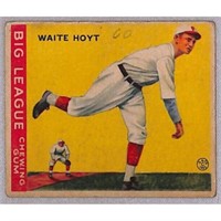 1933 Goudey Waite Hoyt Vg Ex Pencil Mark