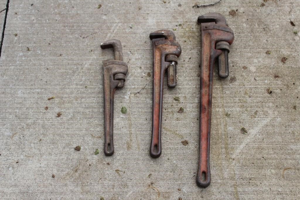 Ridgid Wrenches (3)