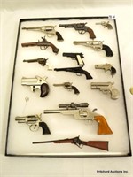 15 Miniature Cap Guns & Lighters