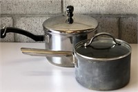 Pots with lids-Farberware