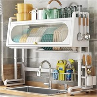 Wercome Over The Sink Dish Drying Rack 3 Tier