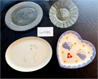 Serving Platter Lot (4)