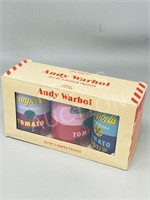3 Campbell's Andy Warhol soup can puzzles