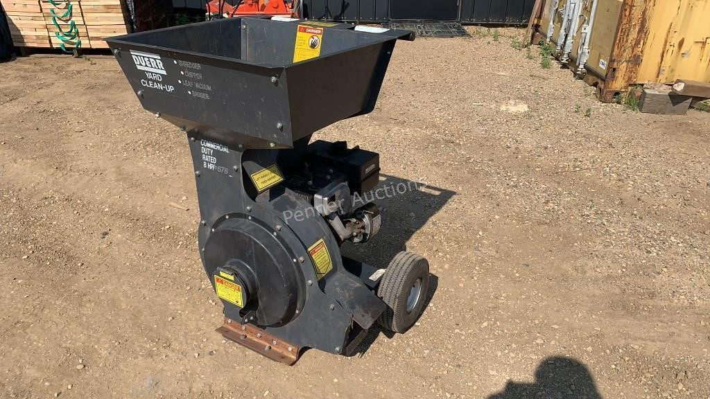 8Hp Commercial Duty Gas Wood Chipper / Shredder