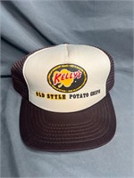 Vintage Kelly’s Old Style Potato Chips hat