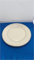 Vintage Lenox Solitaire Platinum Dinner Plate