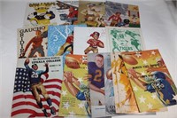 1940s Vintage Football Programs