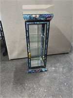 Nice display case  32 in x 12x12 with glass shelf