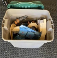 Tote of Various Toys