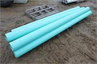(6) 6" 10FT 30R35 PVC Pipe, Unused