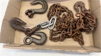 Chain and hook lot