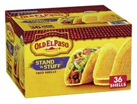 Old El Paso StandNStuff Taco Shells 36ct 06/05/24