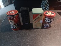 Collectable tins